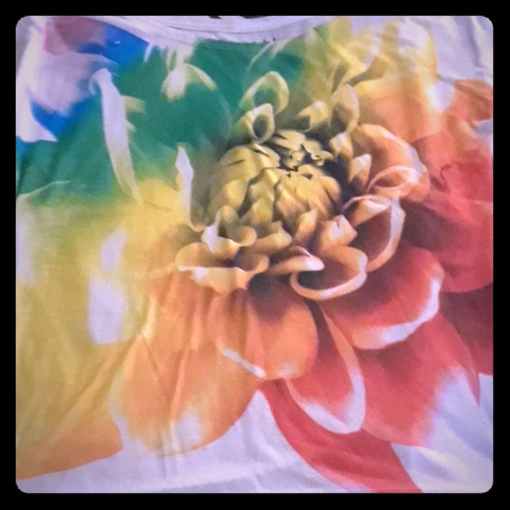 NWOT AEROPOSTLE TYE-DYE flower t-shirt